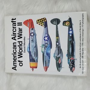 Vintage 1999 American Aircraft of World War II book hard cover